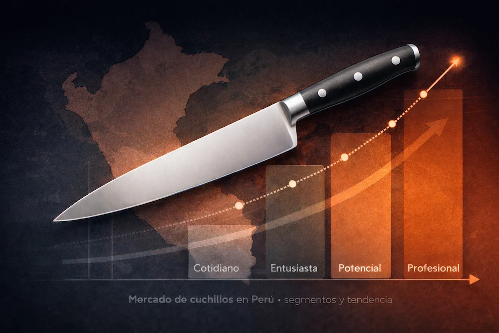 inicio 12 Gráfico Tendencias del mercado de cuchillos en Perú