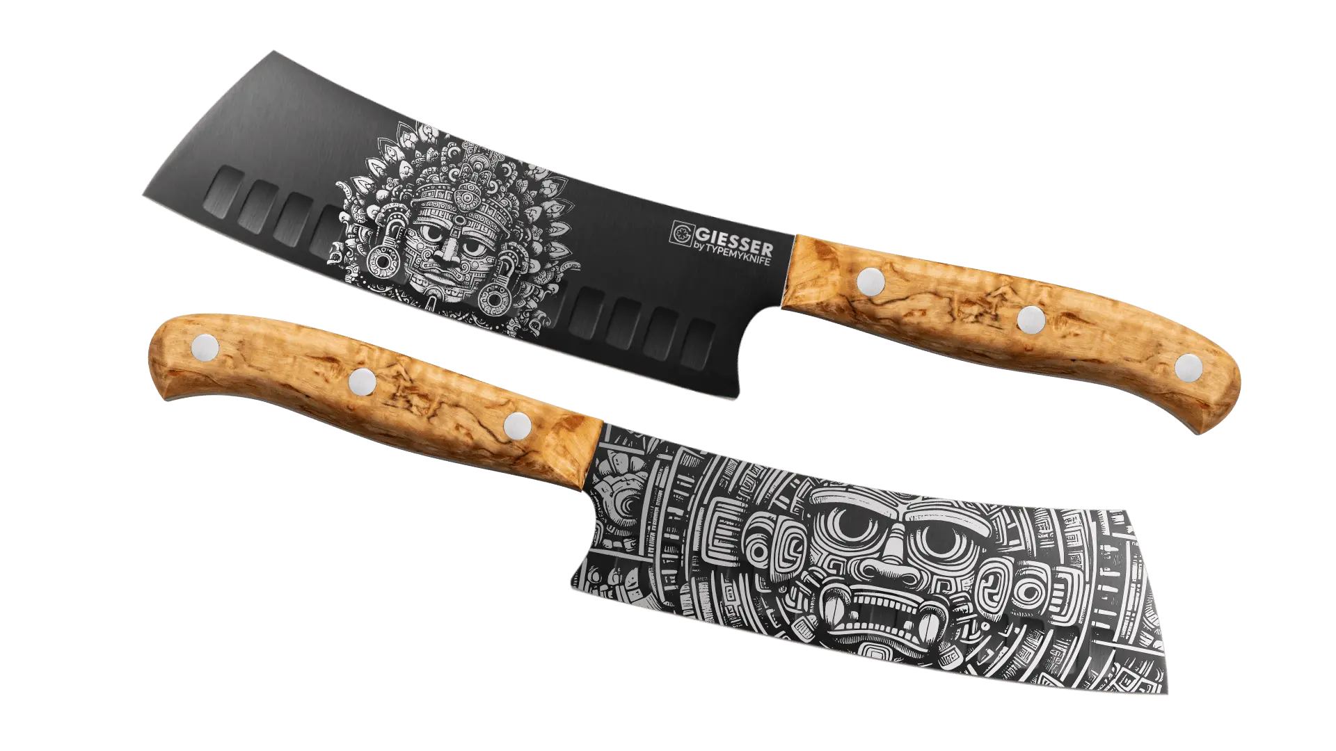 Cuchillo Black Diamond de Giesser, cuchillos grabado personalizados by typemyknife