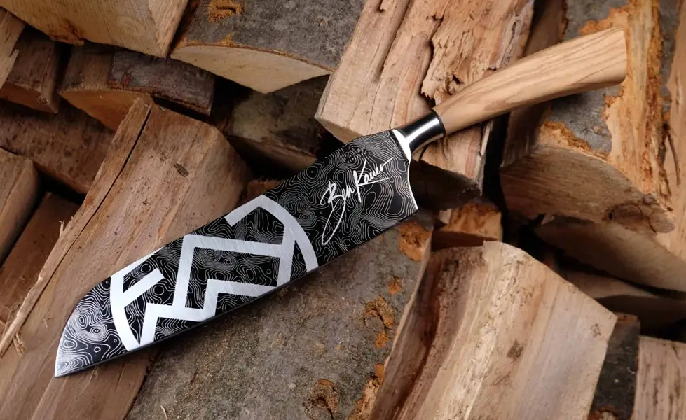 cuchillos personalizados 13 cuchillo personalizado by typemyknife / Ben Kauer