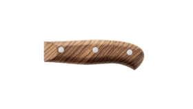 Mango Zebrano Wood para cuchillo de la serie Black DiamondCut
