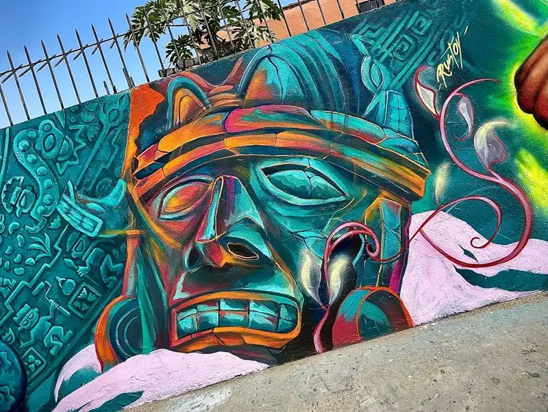 Tres hojas, tres mundos: el tríptico de cuchillos de la cosmovisión andina 1 motivo street art cosmovisión andina