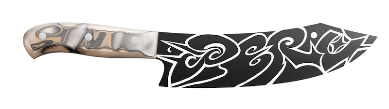 cuchillo grabado por laser palabra peru