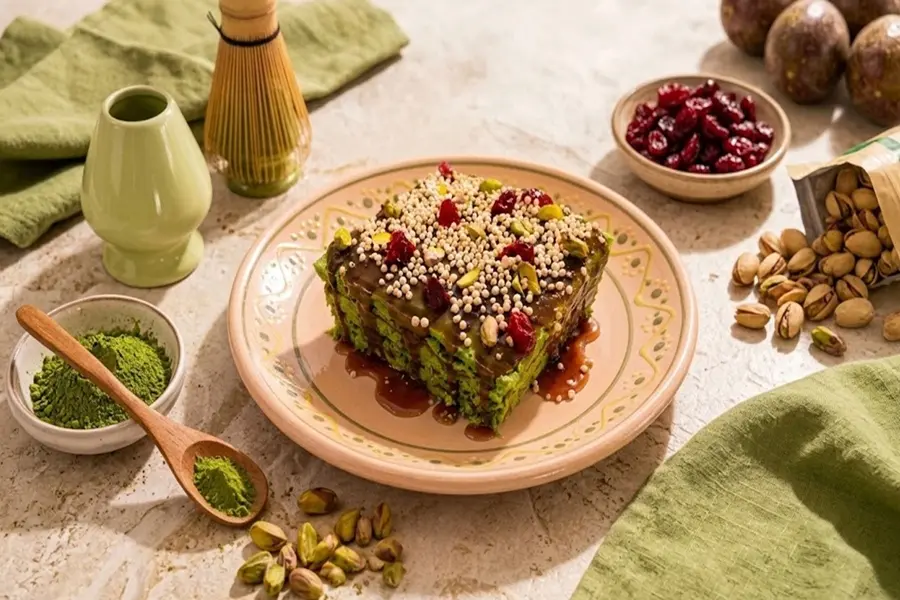 Turrón de matcha