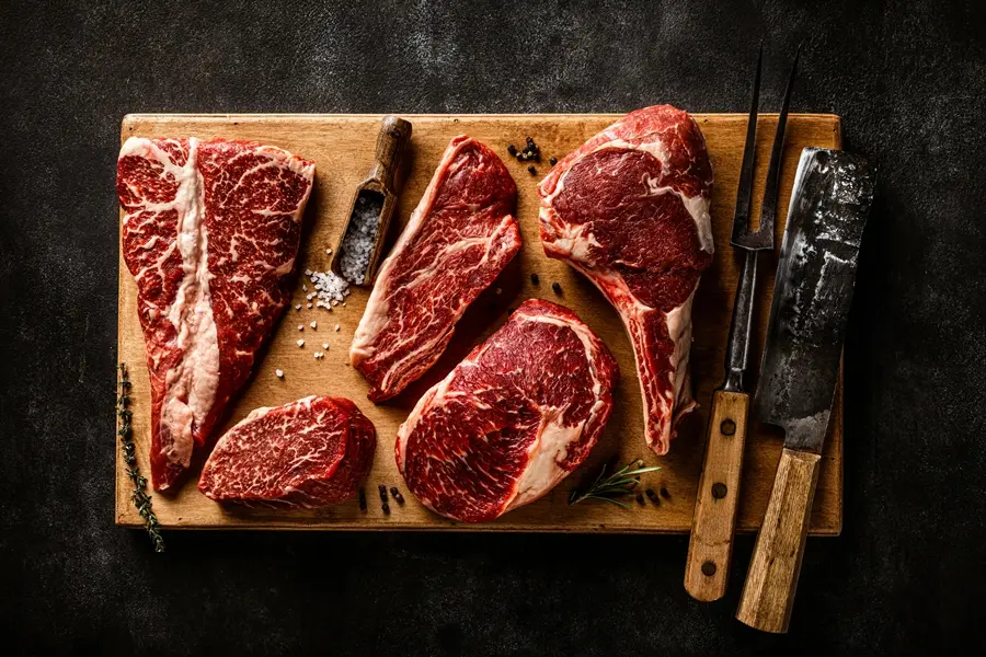 corte de carne